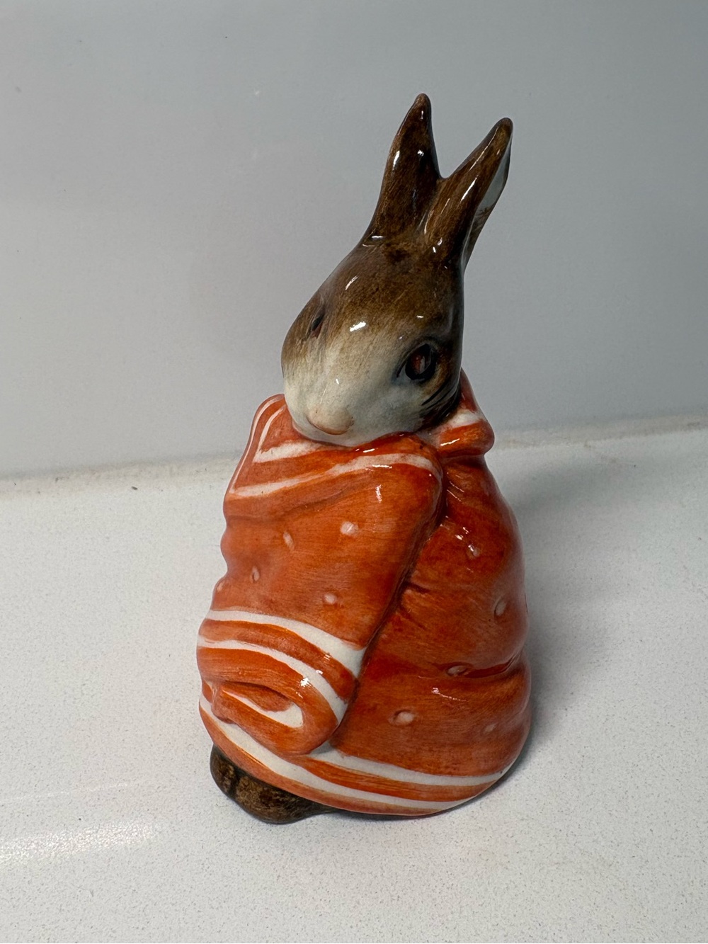 Beatrix Potter “Poorly Peter” 1976 Rabbit Figurine